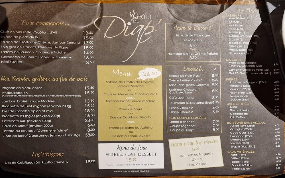 Le Diap' - Menu Image 3